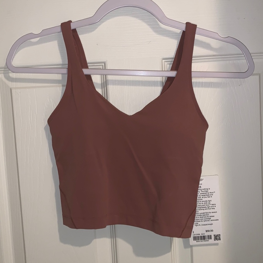 Lululemon Align Tank- Spiced Chai